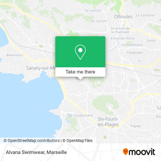 Alvana Swimwear map