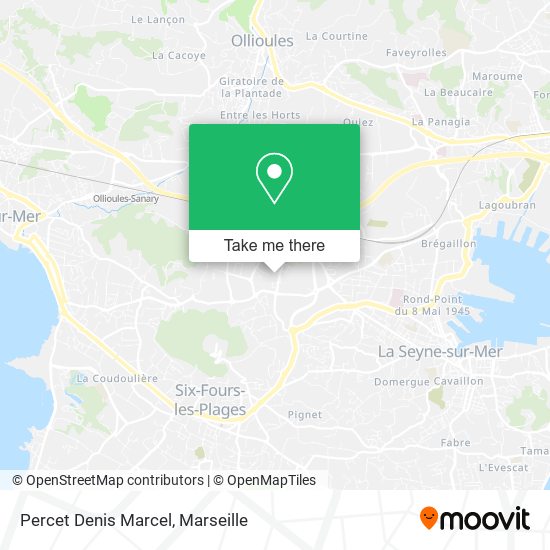 Percet Denis Marcel map