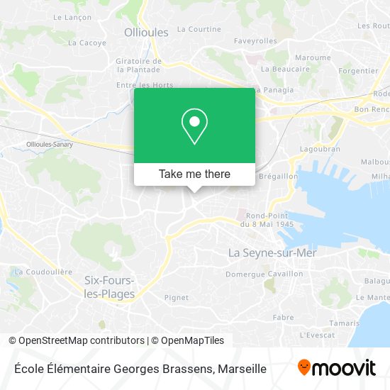 École Élémentaire Georges Brassens map