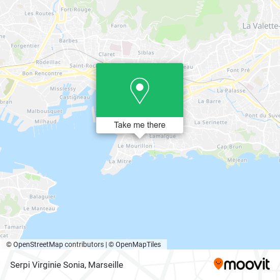 Serpi Virginie Sonia map