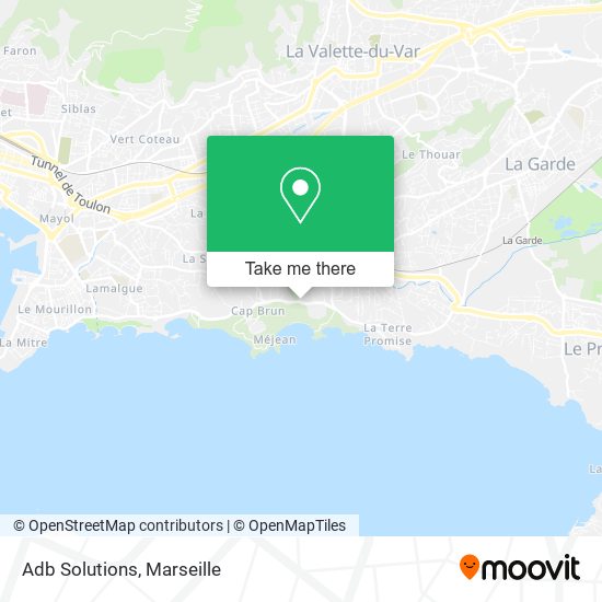 Adb Solutions map