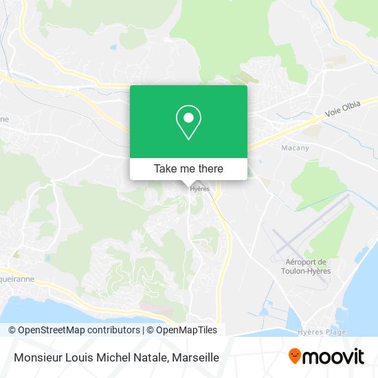 Monsieur Louis Michel Natale map