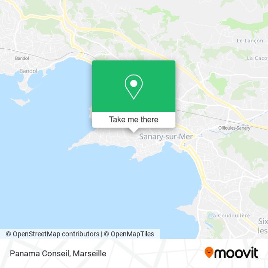 Panama Conseil map