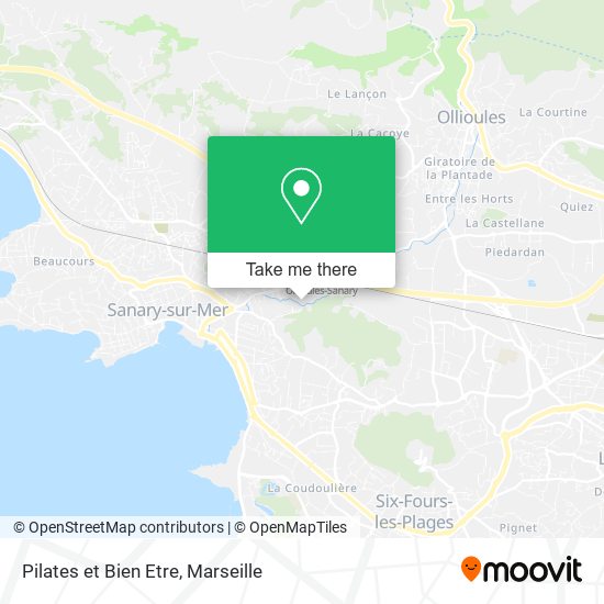 Pilates et Bien Etre map