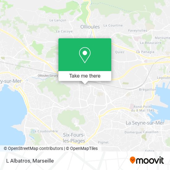 L Albatros map