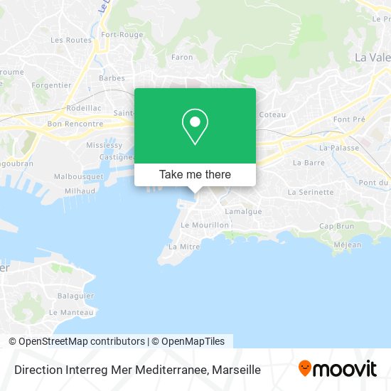 How to get to Direction Interreg Mer Mediterranee in Toulon by Bus or