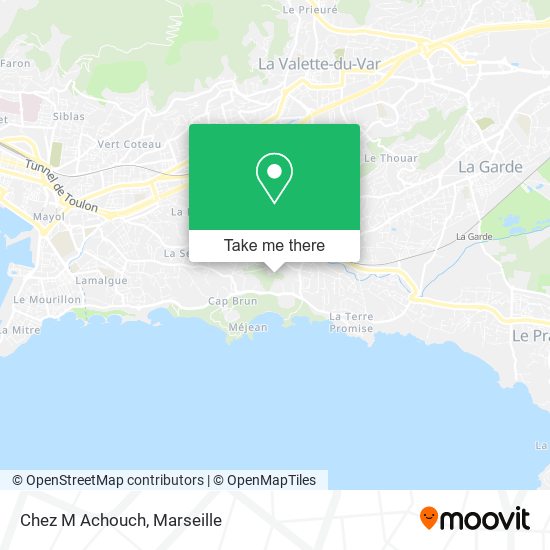 Chez M Achouch map
