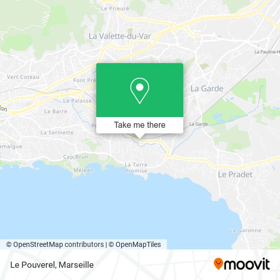 Le Pouverel map