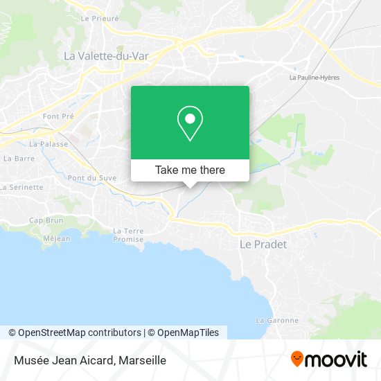 Musée Jean Aicard map