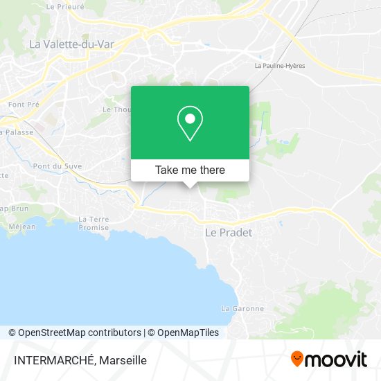 INTERMARCHÉ map