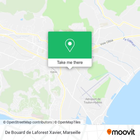 De Bouard de Laforest Xavier map