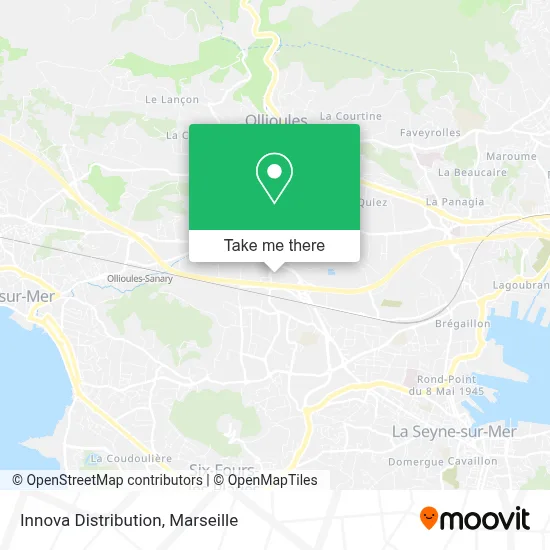 Innova Distribution map