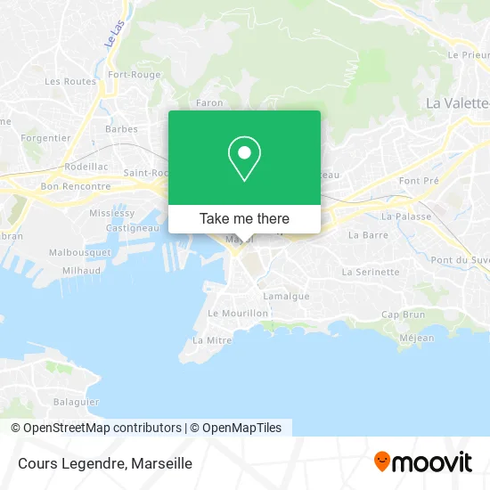 Cours Legendre map