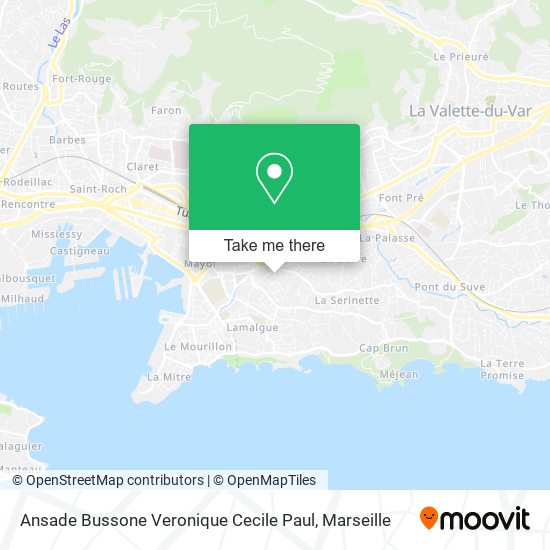 Ansade Bussone Veronique Cecile Paul map