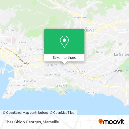 Chez Ghigo Georges map