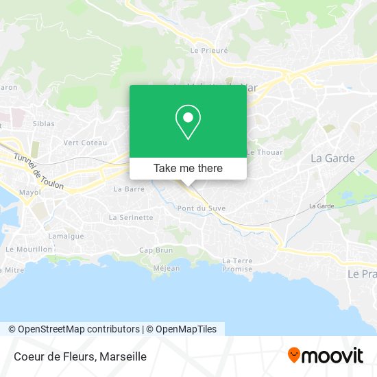 Coeur de Fleurs map
