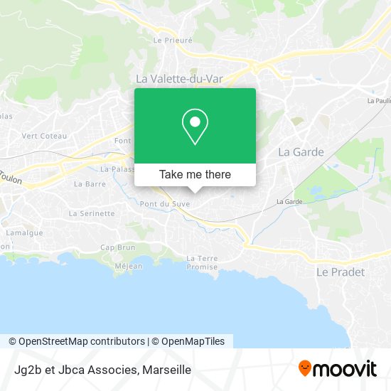 Jg2b et Jbca Associes map