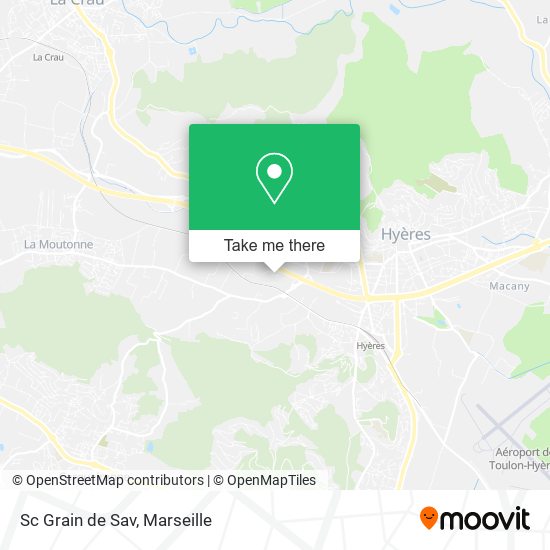 Sc Grain de Sav map