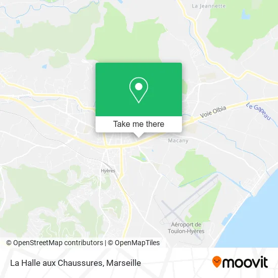 La Halle aux Chaussures map