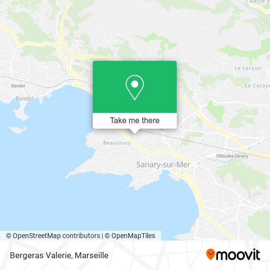 Bergeras Valerie map