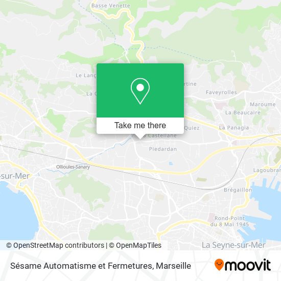Sésame Automatisme et Fermetures map
