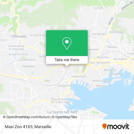 Maxi Zoo 4165 map