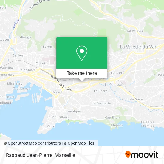 Raspaud Jean-Pierre map