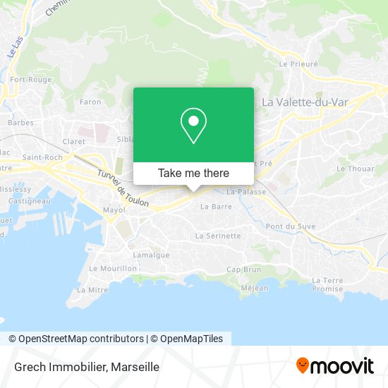 Grech Immobilier map