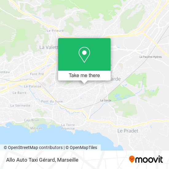 Allo Auto Taxi Gérard map