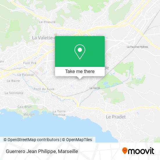 Guerrero Jean Philippe map