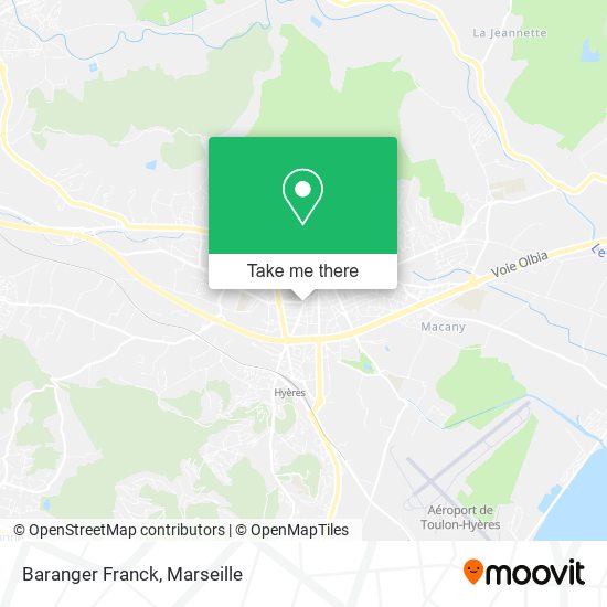 Baranger Franck map