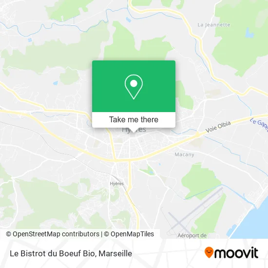 Le Bistrot du Boeuf Bio map