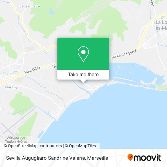 Sevilla Augugliaro Sandrine Valerie map