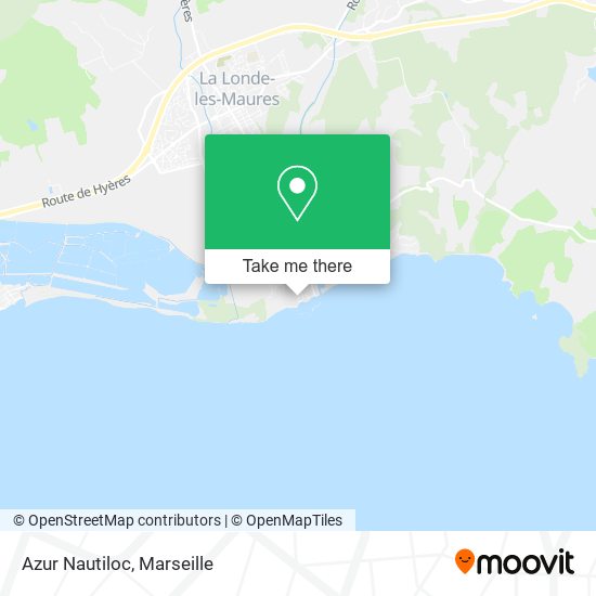 Azur Nautiloc map