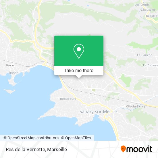 Res de la Vernette map
