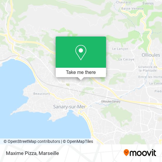 Maxime Pizza map