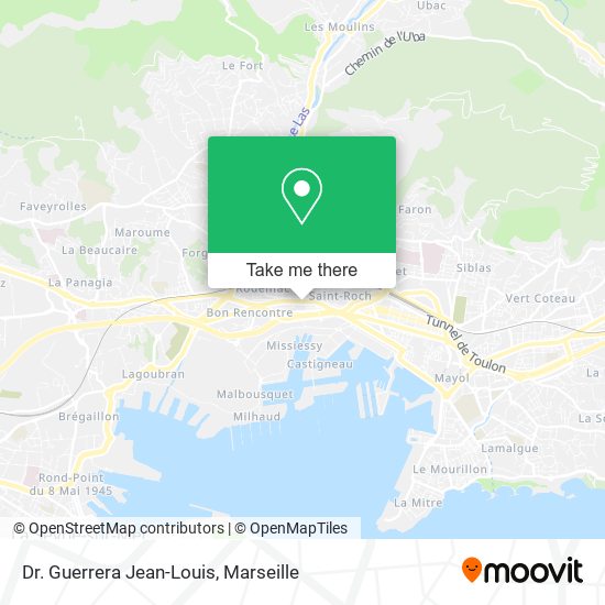 Dr. Guerrera Jean-Louis map