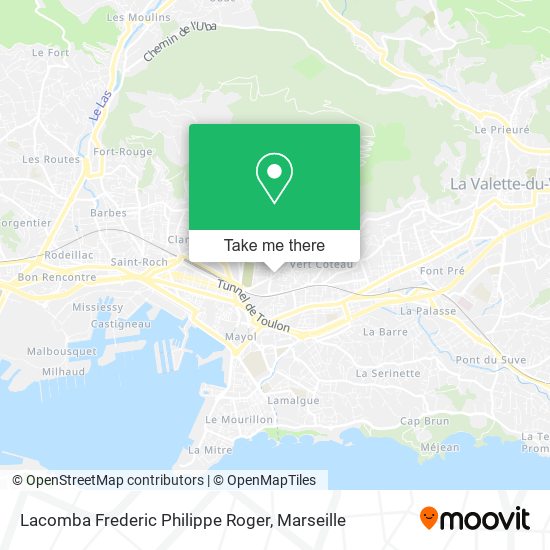 Lacomba Frederic Philippe Roger map