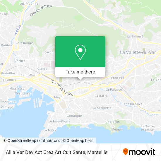 Allia Var Dev Act Crea Art Cult Sante map