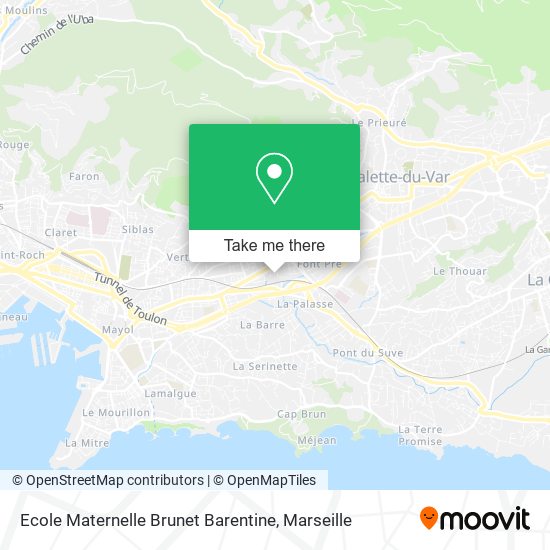 Ecole Maternelle Brunet Barentine map