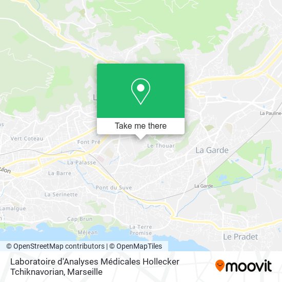 Laboratoire d'Analyses Médicales Hollecker Tchiknavorian map
