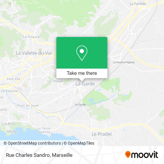 Rue Charles Sandro map