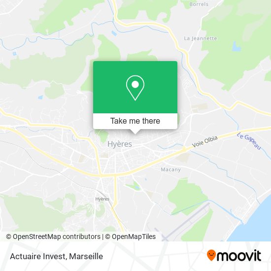 Actuaire Invest map