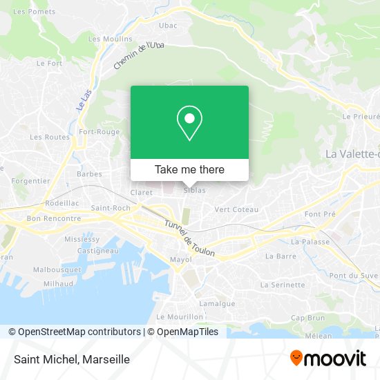 Saint Michel map