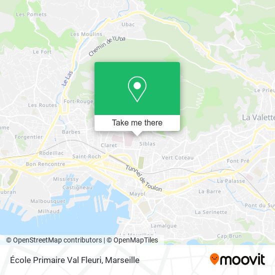 École Primaire Val Fleuri map