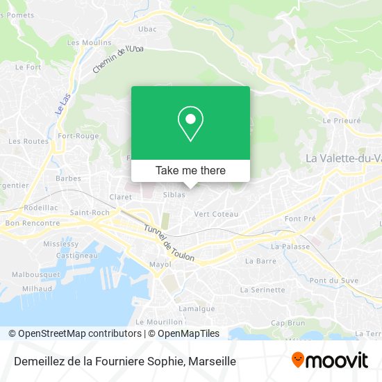 Demeillez de la Fourniere Sophie map