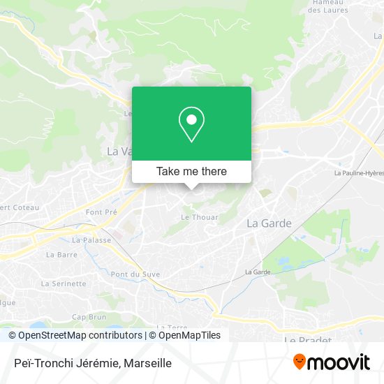 Peï-Tronchi Jérémie map