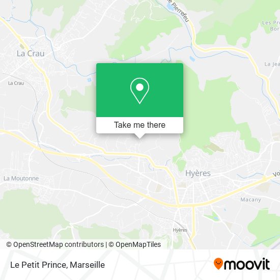 Le Petit Prince map