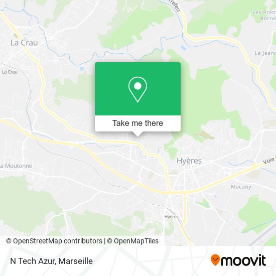 N Tech Azur map