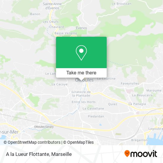 A la Lueur Flottante map